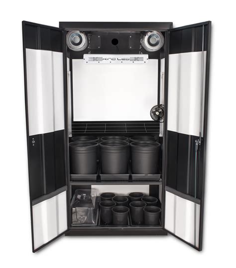 steel grow cabinets|pot for grow kits.